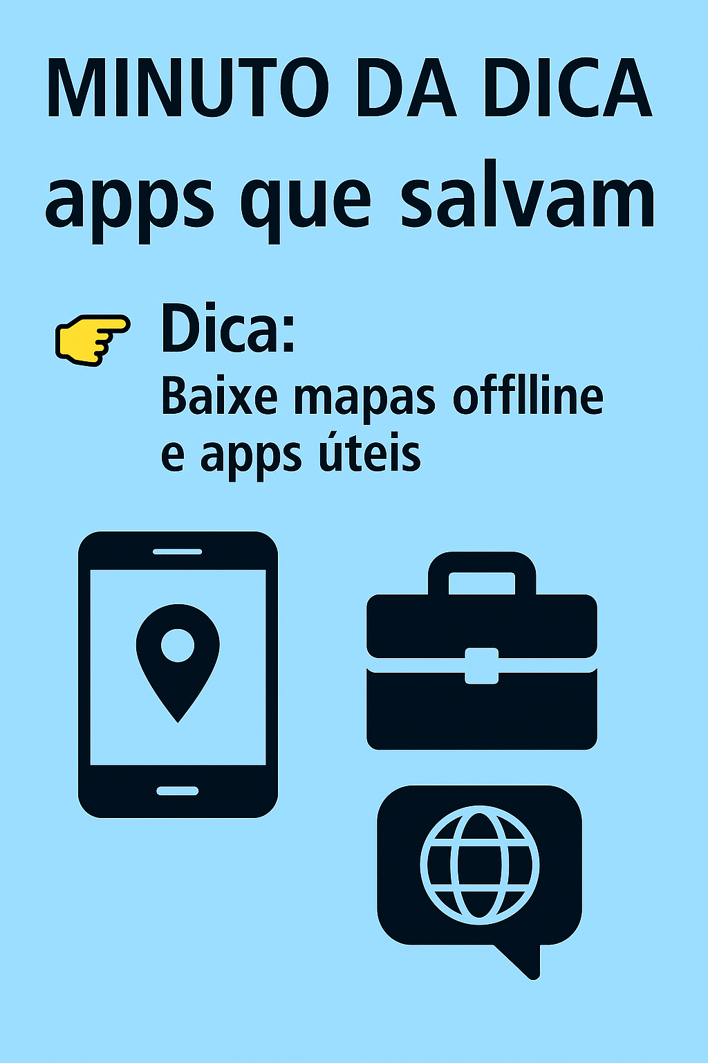 Imagem do post Minuto da Dica – Apps que salvam