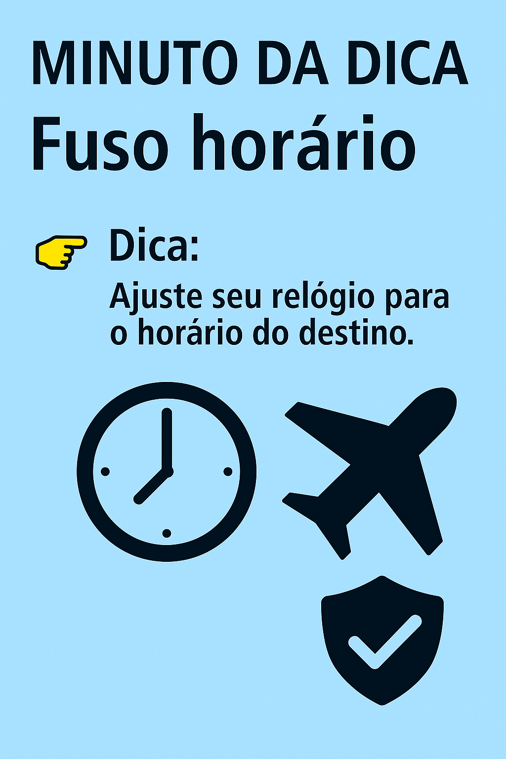 Imagem do post Minuto da Dica – Fuso horário